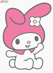 Melody Human Kuromi Hello Kitty Characters