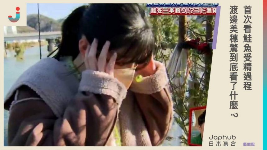 首次看鮭魚受精過程 渡邊美穗驚到底看了什麼？