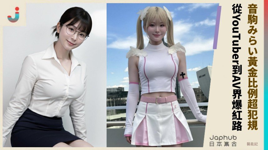 音駒みらい黃金比例超犯規！  從YouTuber到AV界爆紅路！